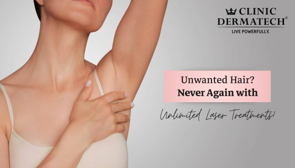 Unwanted Hair? Never Again with Unlimited Laser Treatments!