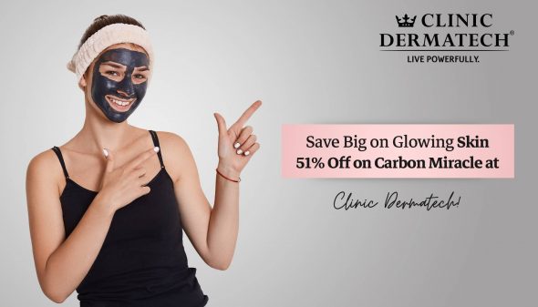 Save Big on Glowing Skin – 51% Off on Carbon Miracle at Clinic Dermatech!